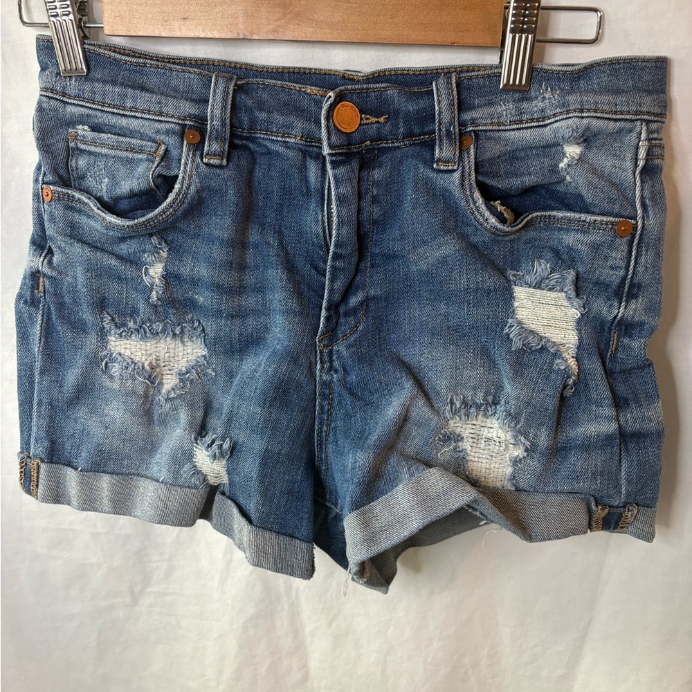 Blank NYC Distressed Denim Women Shorts